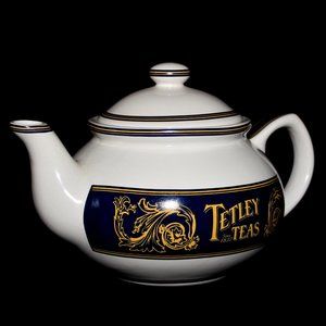 Vintage Tetley 4 Cup Teapot | Made in England by Kilncraft